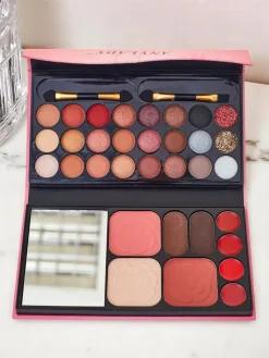 Discount ANYLADY Kompaktowa paletka do makijażu - cienie, konturowanie, usta- 33 odcienie Oczy