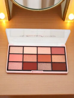 Discount ANYLADY Paletka 12 cieni do powiek z brokatem i matem Champange Ruby Glamour Oczy