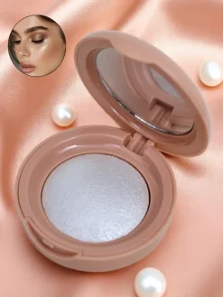 Sale Anylady Prasowany rozświetlacz do twarzy Silver Twarz