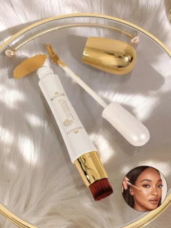 Outlet Aurelia Luxelux Concealer – korektor w płynie z hairbrush 24H Waterproof Twarz|Twarz