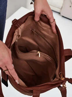 Aurora Grande – shopper ecoskora A4 stylowa torebka damska elegancka Damskie Torebki Shoppers