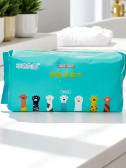 Online Bawełniane chusteczki nawilżające 70 szt. Artykuły Chemiczne|Higiena I Zdrowie