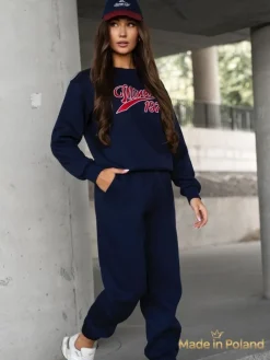 Bawełniany Damski komplet dresowy Win 1975 Damskie Komplety Damskie