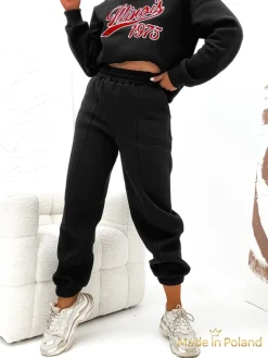 Outlet Bawełniany Damski komplet dresowy Win 1975 Damskie Komplety Damskie