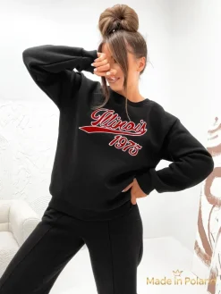 Outlet Bawełniany Damski komplet dresowy Win 1975 Damskie Komplety Damskie