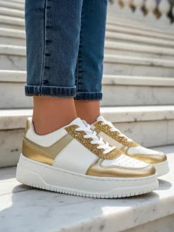 Discount Bella Glamour Sneakers Damskie Damskie Sneakersy