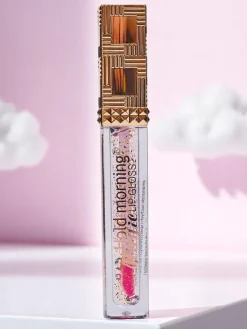 Outlet Bezbarwny Błyszczyk do ust 24K nawilżający ze złotymi drobinkami Usta