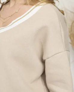 Outlet Bluza damska z ociepleniem w kolorze m- Odzież Bluzy