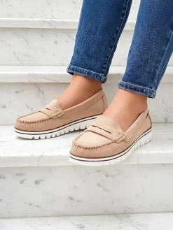 Discount Bottega Elegante Czeka na Ciebie Mokasyny Na Płaskiej Podeszwie