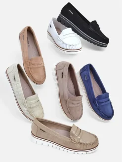 Discount Bottega Elegante Czeka na Ciebie Mokasyny Na Płaskiej Podeszwie