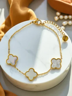 Discount Bransoletka Callisto Nero z Motywem Kwiatu Damskie Biżuteria|Akcesoria Do Włosów