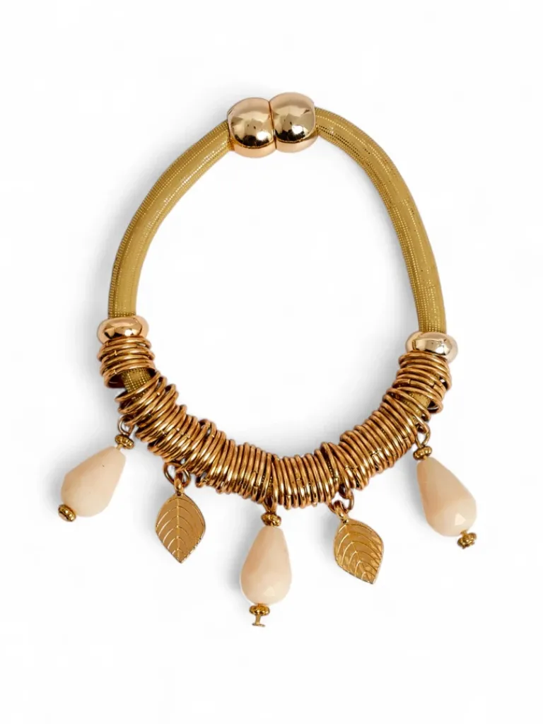 Clearance Bransoletka damska z koralikami i brokatem Damskie Biżuteria