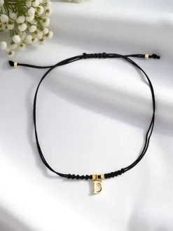 Clearance Bransoletka damska z literką "D" Damskie Biżuteria