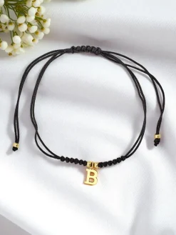 Outlet Bransoletka damska z literką "B" Damskie Biżuteria