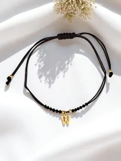 Online Bransoletka damska z literką "W" Wanderlust Damskie Biżuteria