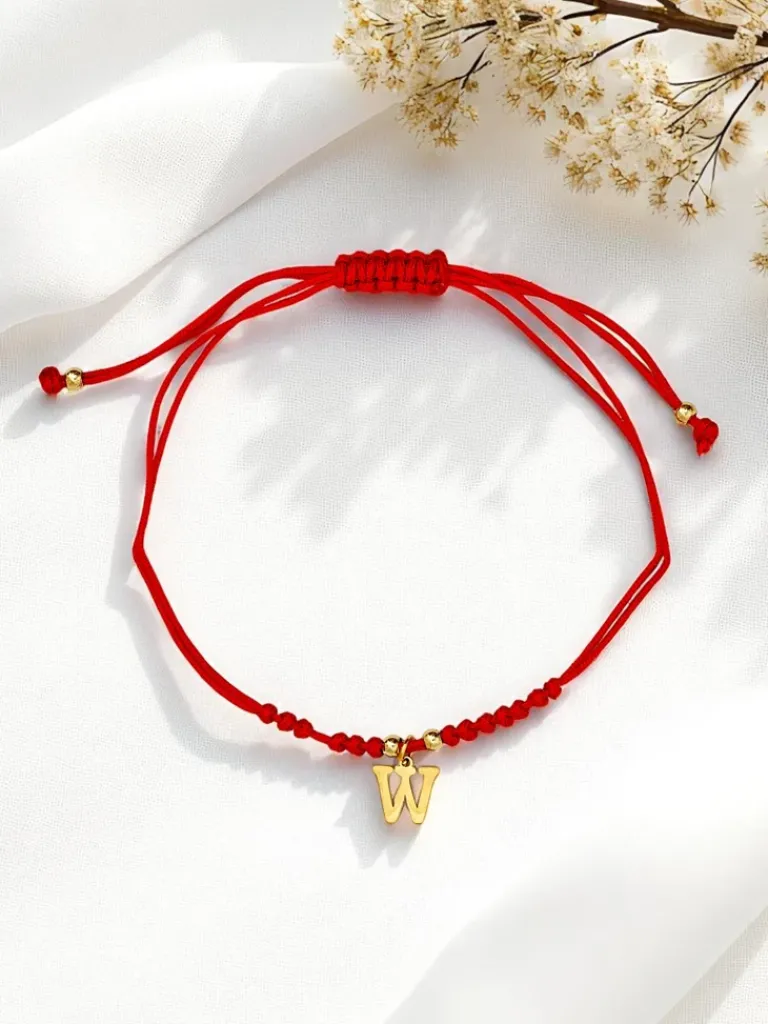 Online Bransoletka damska z literką "W" Wanderlust Damskie Biżuteria