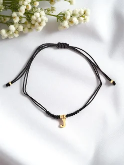 Clearance Bransoletka damska z literką "J" Damskie Biżuteria