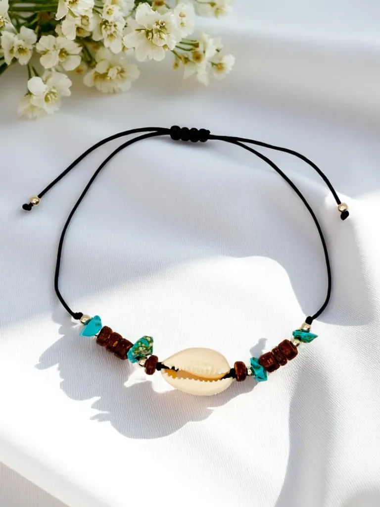 Online Bransoletka damska z muszelką Oceania Time Damskie Biżuteria