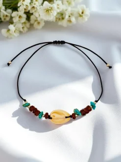 Online Bransoletka damska z muszelką Oceania Time Damskie Biżuteria