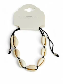 New Bransoletka damska z muszelkami i regulacją Damskie Biżuteria