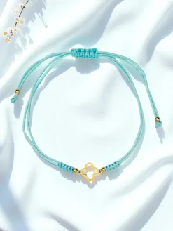 New Bransoletka damska z ozdobą Golden Tide Damskie Biżuteria