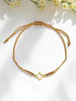 Clearance Bransoletka damska z ozdobą Golden Tide Damskie Biżuteria