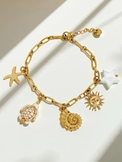 New Bransoletka Poseidon Mare Stella z Motywami Morskimi Damskie Biżuteria