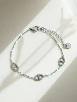 Best Bransoletka srebrna Aurea Clavis z koralikami Damskie Biżuteria