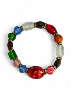 New Bransoletka z kolorowymi kamieniami Damskie Biżuteria