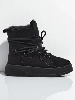 Sale Buty a'la śniegowce damskie Ravea Śniegowce|Botki Z Delikatnym Ociepleniem