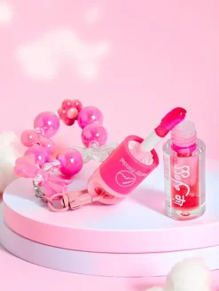 New Błyszczyk do ust dla dzieci z bransoletką Raspberry Usta