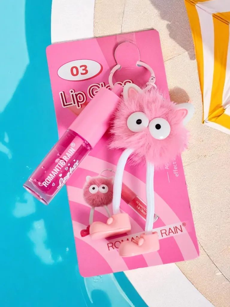 Discount Błyszczyk do ust dla dzieci z puszystym potworkiem Dark Pink Usta