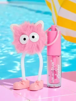 Discount Błyszczyk do ust dla dzieci z puszystym potworkiem Dark Pink Usta