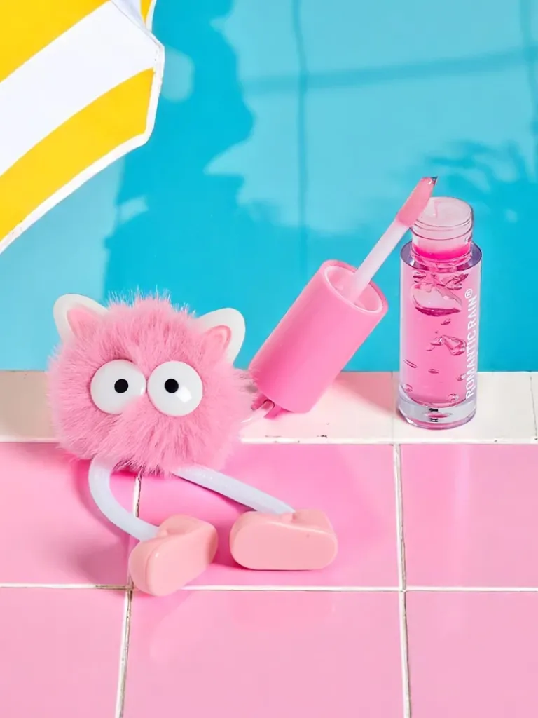 Discount Błyszczyk do ust dla dzieci z puszystym potworkiem Dark Pink Usta