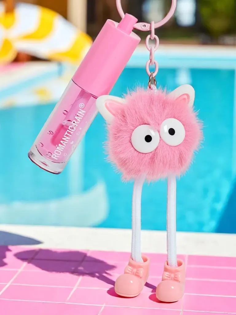 Discount Błyszczyk do ust dla dzieci z puszystym potworkiem Dark Pink Usta