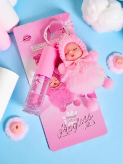 Best Błyszczyk do ust dla dzieci z laleczką Light Pink Usta