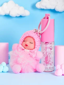 Best Błyszczyk do ust dla dzieci z laleczką Light Pink Usta