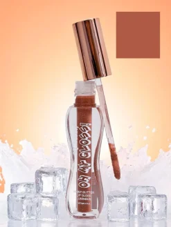 New Błyszczyk do ust z brokatem w kolorze Fluffy RoseWood Usta