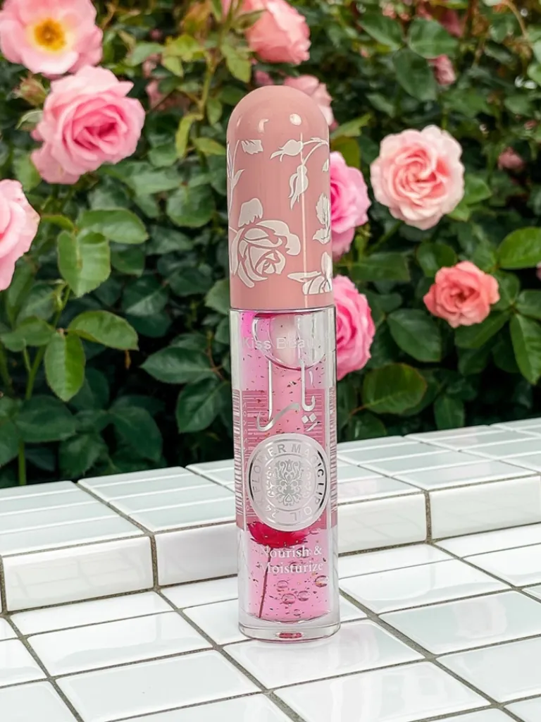 New Błyszczyk do ust z brokatem zmianiający kolor Rose Wood Usta