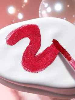 New Błyszczyk z brokatem i błyszczyk bezbarwny 2w1 Wine Room Usta