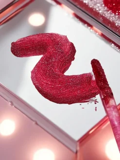 Best Błyszczyk z brokatem i błyszczyk bezbarwny 2w1 Ruby Woo Usta