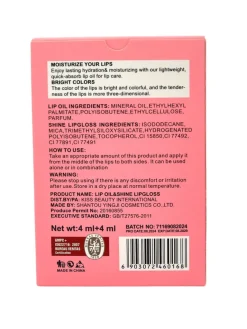 Clearance Błyszczyk z brokatem i błyszczyk bezbarwny 2w1 Bronse Usta