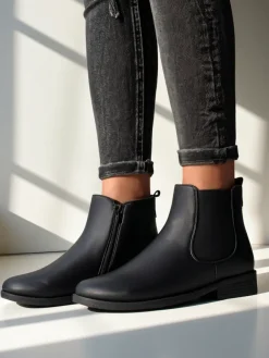 Online Calceus Elegantia Botki Bez Ocieplenia|Botki Na Płaskim Obcasie