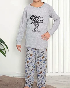 Sale Chłopięca piżama z printem Piżamy