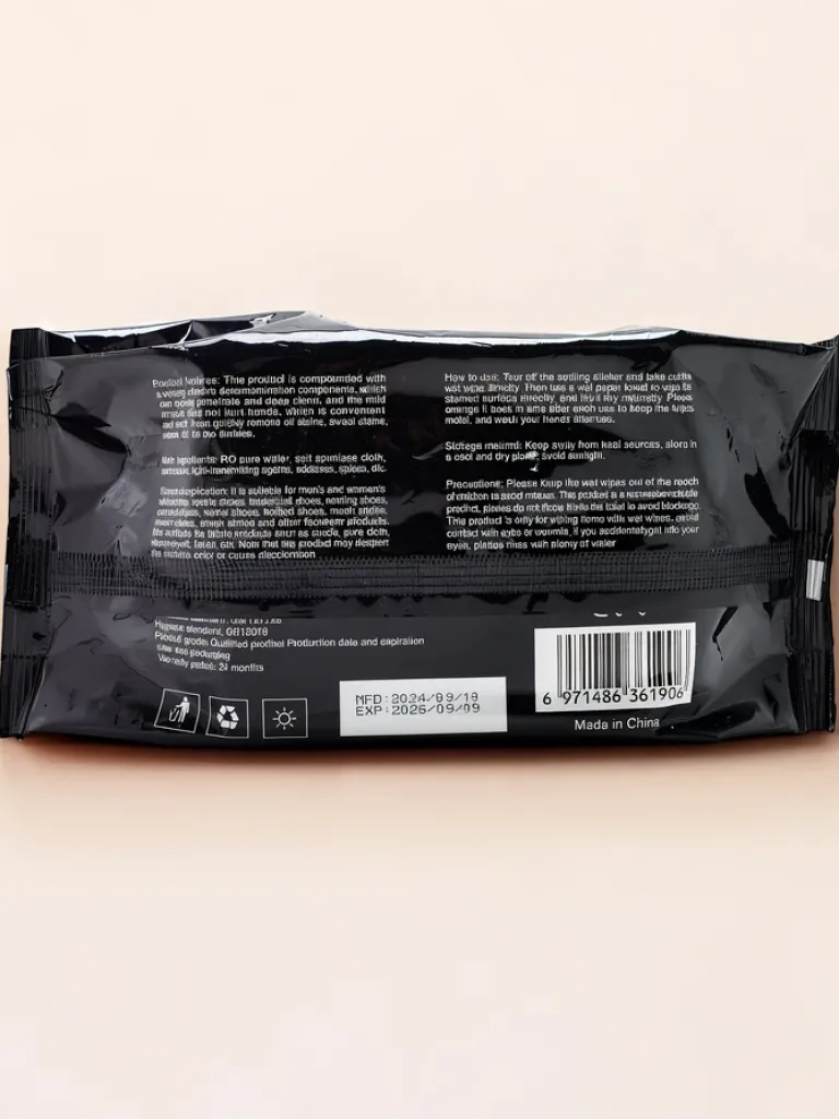 Sale Chusteczki nawilżające do butów 80 szt. Artykuły Chemiczne|Higiena I Zdrowie