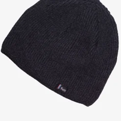 Discount Ciemnoszara męska ocieplana czapka - Akcesoria Czapki