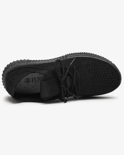 Czarne damskie buty sportowe Merisal - Obuwie Damskie Bieganie, Ćwiczenia I Trening