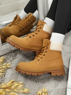 Clearance Damskie botki trapery Avienne Trapery|Botki Bez Ocieplenia