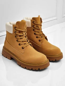 Clearance Damskie botki trapery Avienne Trapery|Botki Bez Ocieplenia