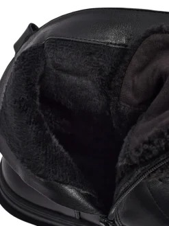 Best Damskie botki workery z kożuszkiem Safil Workery|Botki Z Delikatnym Ociepleniem